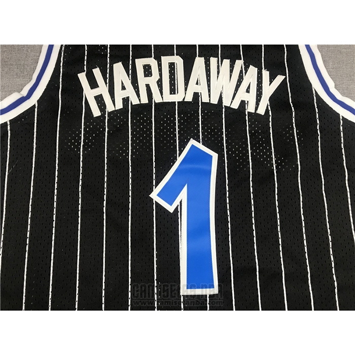Camiseta Orlando Magic Anfernee Hardaway #1 Mitchell & Ness 1994-95 Negro
